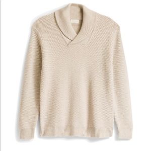 Shawl Basket Weave Sweater